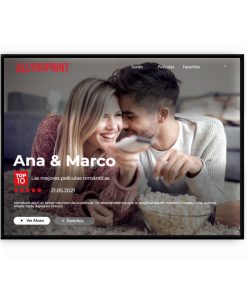 Póster Personalizado Película Netflix