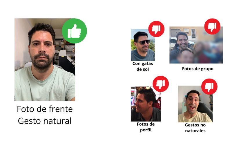 elegir foto para usar con nuestros retratos IA