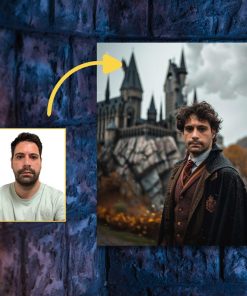 Retrato Personalizado Harry Potter generado con IA