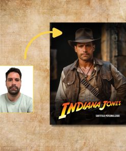 Retrato Indiana Jones Personalizado