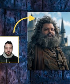 Retrato Hagrid Harry Potter